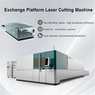 فیکٹری مینوفیکچرر آٹومیٹک ایکسچینج پلیٹ فارم فائبر لیزر کاٹنے والی مشین